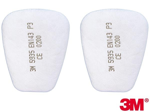 Prachový predfilter P3 3M 5935 2ks v balení Prachový predfilter P3 3M 5935 2ks v balení