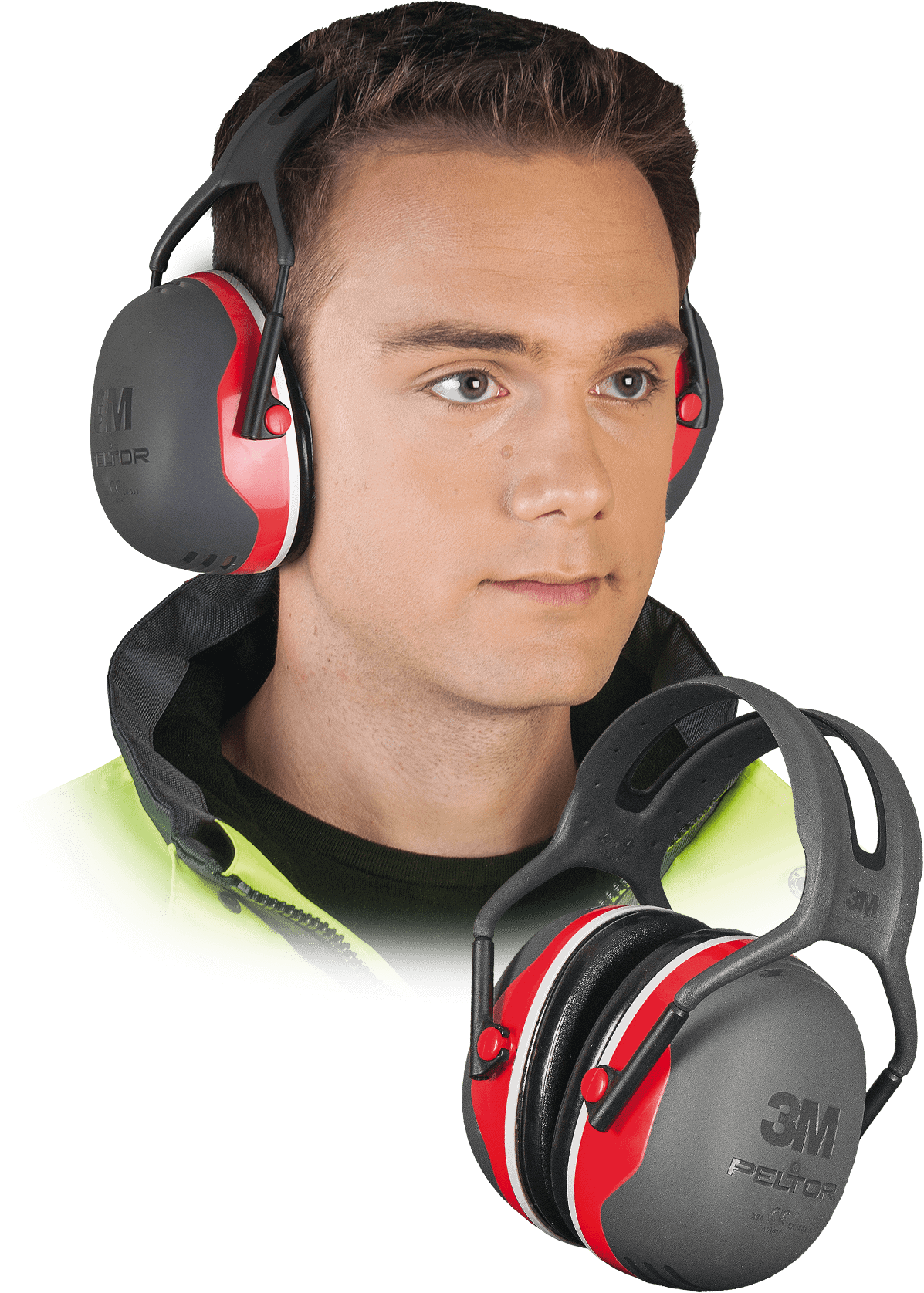 Mušľový chránič uší 3M ™ Peltor ™ X3A 33db Mušľový chránič uší 3M ™ Peltor ™ X3A 33db