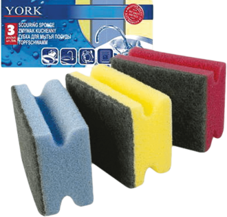 Hubky na riad PROFIL 90x70x43mm 3ks