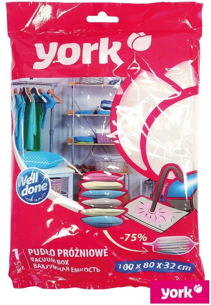 Vákuové vrecko na oblečenie 100x80x32cm Vákuové vrecko na oblečenie 100x80x32cm