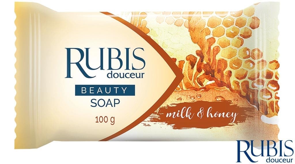 Tuhé mydlo RUBIS honey 100g Tuhé mydlo RUBIS honey 100g