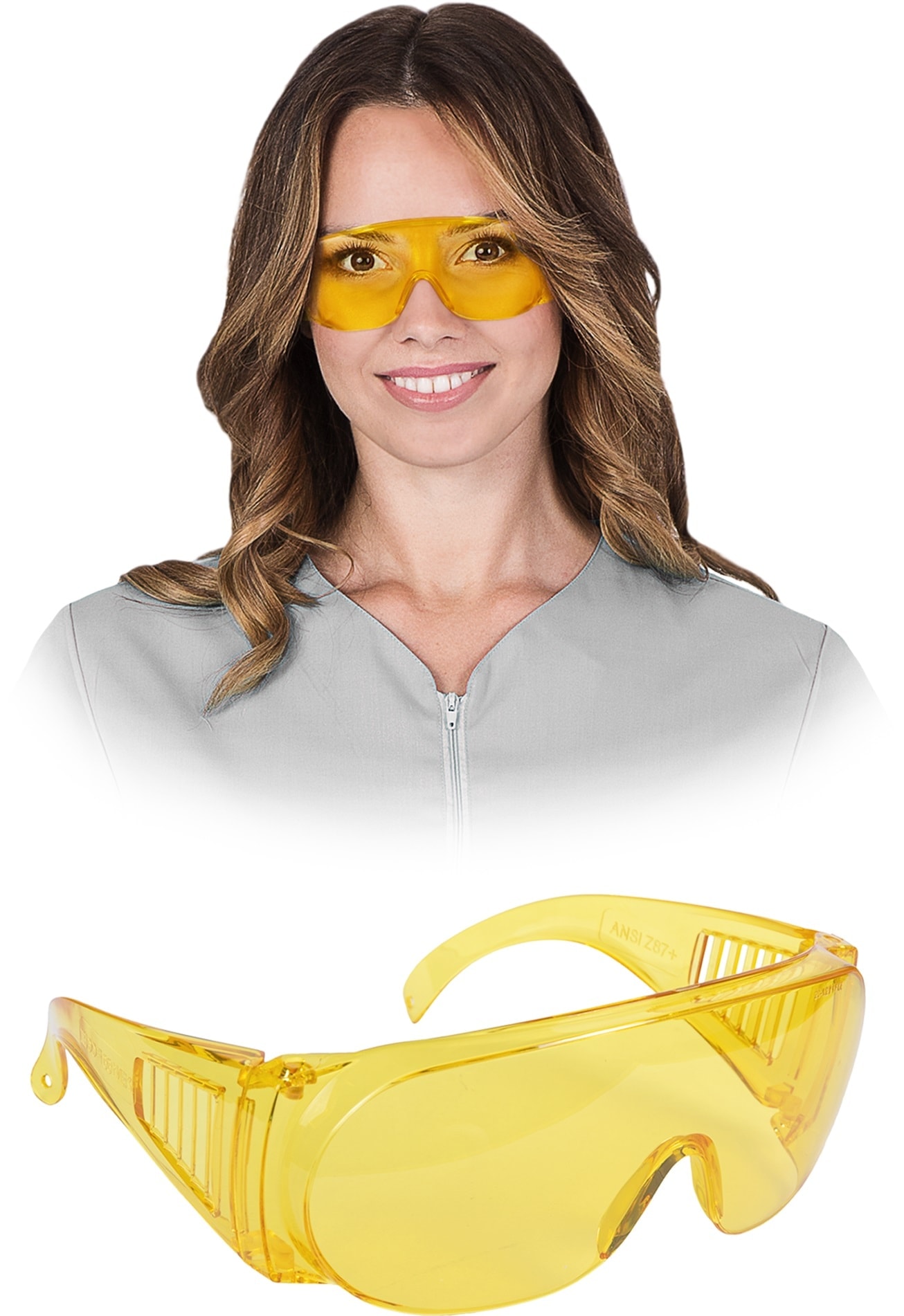 Žlté ochranné okuliare ICER YELLOW Žlté ochranné okuliare ICER YELLOW