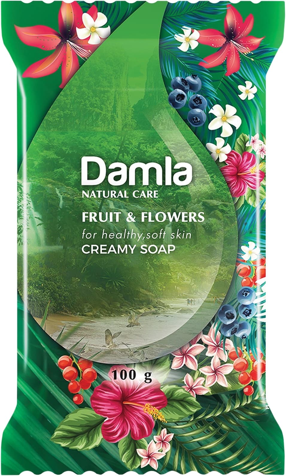 Tuhé zvhlčujúce mydlo DAMLA OK 100g FLOWER Tuhé zvhlčujúce mydlo DAMLA OK 100g FLOWER
