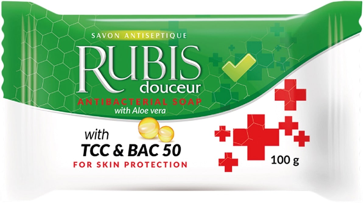 Tuhé antibakteriálne mydlo RUBIS 100g Tuhé antibakteriálne mydlo RUBIS 100g
