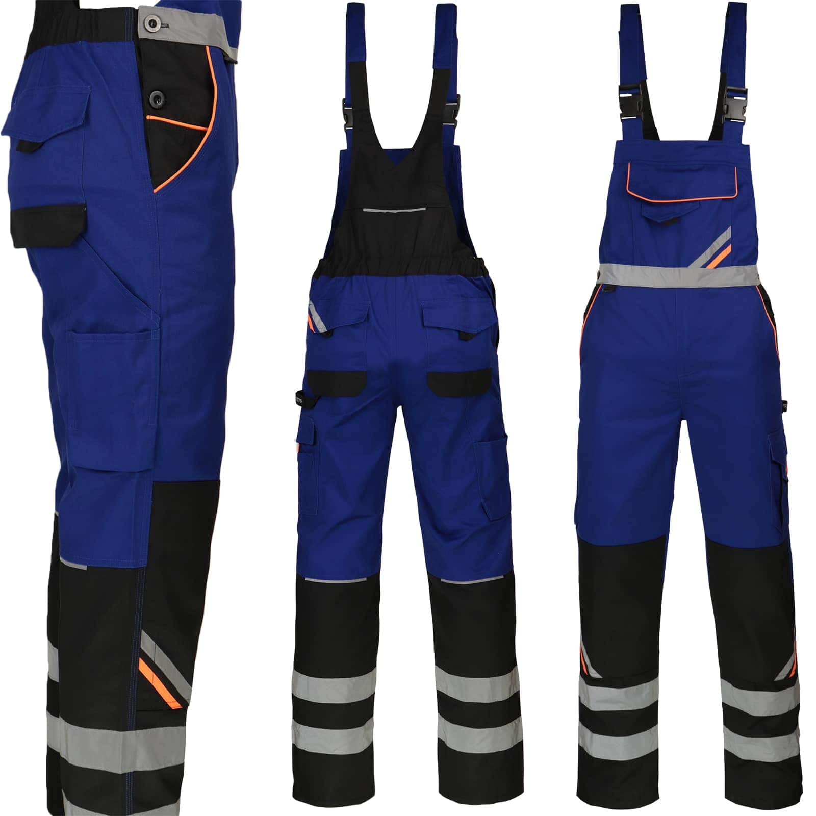 Pracovné montérky na traky PRO BLUE REFLEX Pracovné montérky na traky PRO BLUE REFLEX