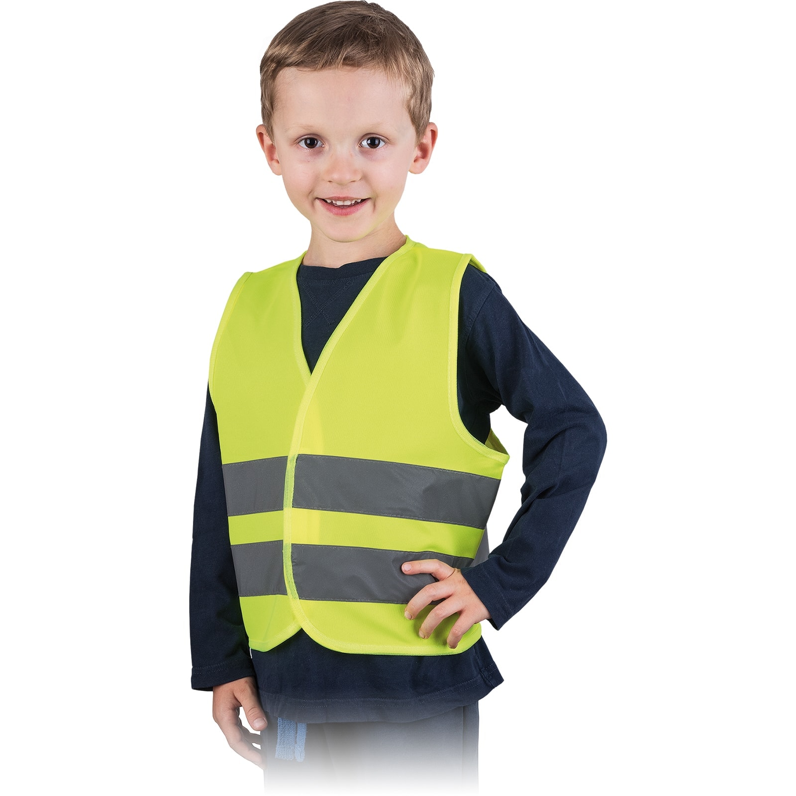 Detská reflexná vesta pracovná KINDER Detská reflexná vesta pracovná KINDER