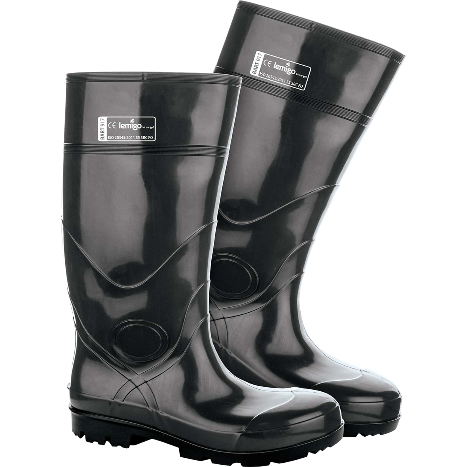 Pracovné čižmy BART S5 SRC čierne Pracovné čižmy BART S5 SRC čierne