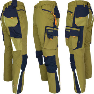 Pracovné nohavice do pása NEWAGE KHAKI NAVY