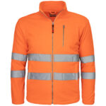 Reflexná flísová mikina PROFI HIVIS