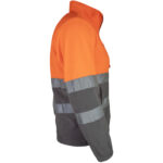Fleecová pracovná mikina PROFI HIVIS GREY