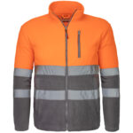 Fleecová pracovná mikina PROFI HIVIS GREY