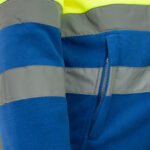 Reflexná flísová mikina PROFI HIVIS COOL