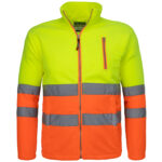 Reflexná flísová mikina PROFI HIVIS COOL