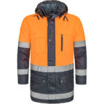 Reflexná pracovná bunda PRO HIVIS ORANGE