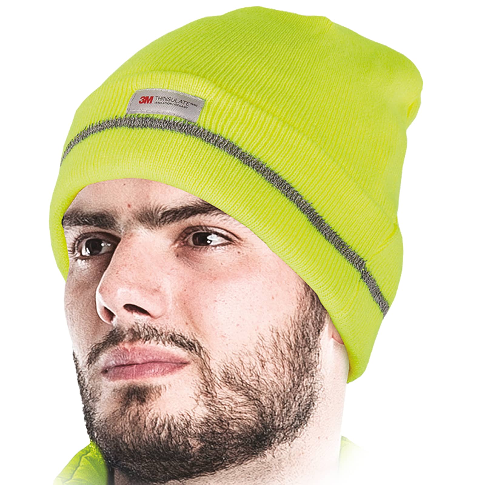 Zimná fluorescenčná pracovná čiapka SIMPLE VIS Zimná fluorescenčná pracovná čiapka SIMPLE VIS