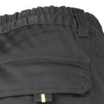 Reflexné nohavice s elastanom MANNLAND HIVIS BLACK