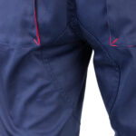 Pracovné nohavice s elastanom MANNLAND NAVY RED