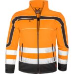 Reflexná softshellová pracovná bunda NEMO ORANGE
