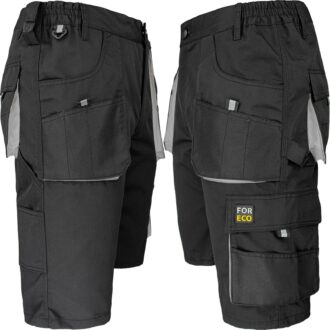 Pracovné kraťasy FORCE BLACK GRAU