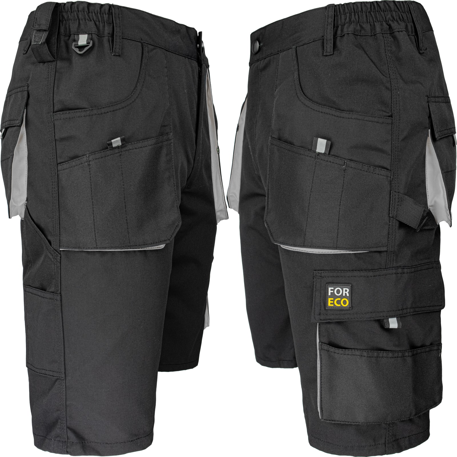 Pracovné kraťasy FORCE BLACK GRAU Pracovné kraťasy FORCE BLACK GRAU