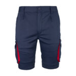 Montérkové kraťasy s elastanom MANNLAND NAVY