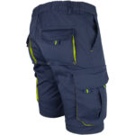 Montérkové kraťasy s elastanom MANNLAND NAVY YELLOW