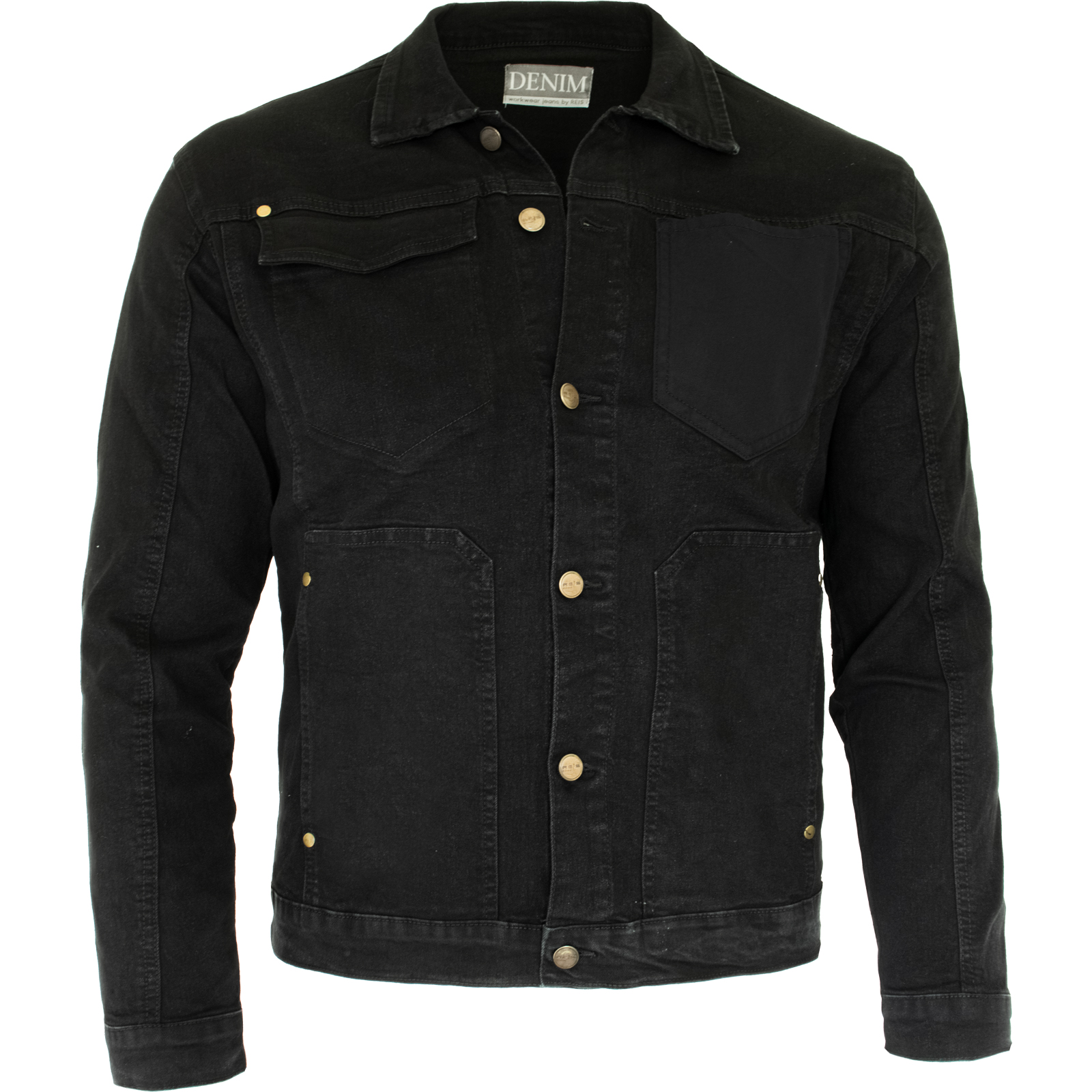 Pracovná rifľová bunda JEANS STRETCH BLACK Pracovná rifľová bunda JEANS STRETCH BLACK