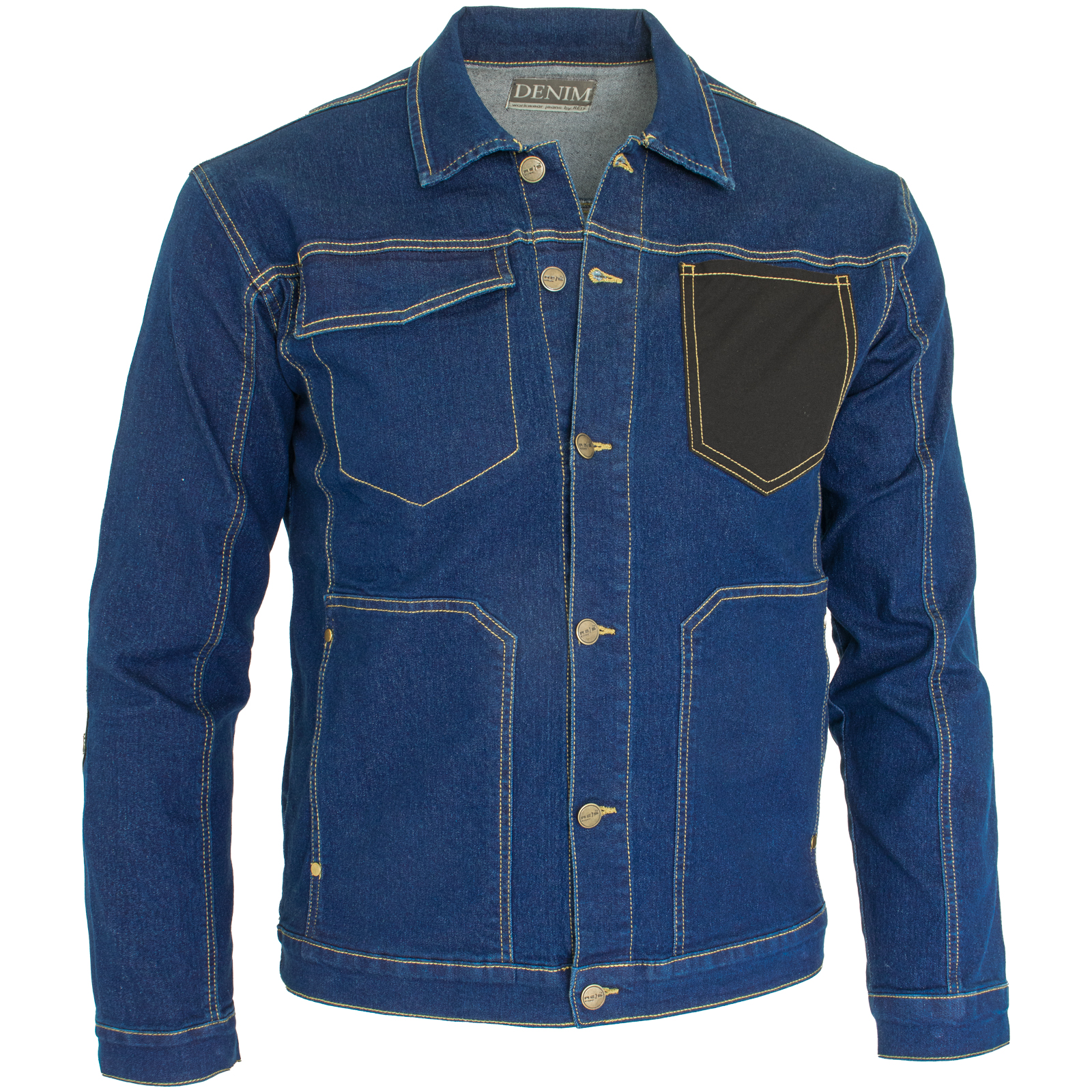Pracovná rifľová bunda JEANS STRETCH BLUE Pracovná rifľová bunda JEANS STRETCH BLUE