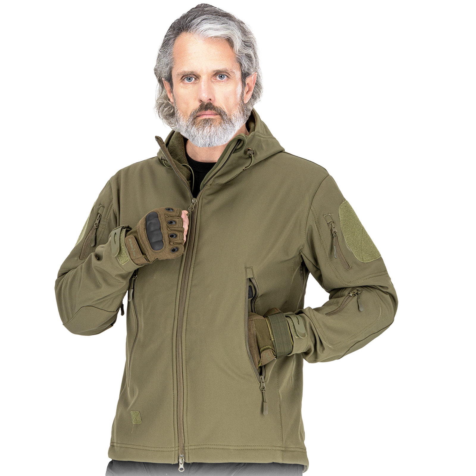 Taktická softšelová bunda Tactical Guard MOSS GREEN Taktická softšelová bunda Tactical Guard MOSS GREEN