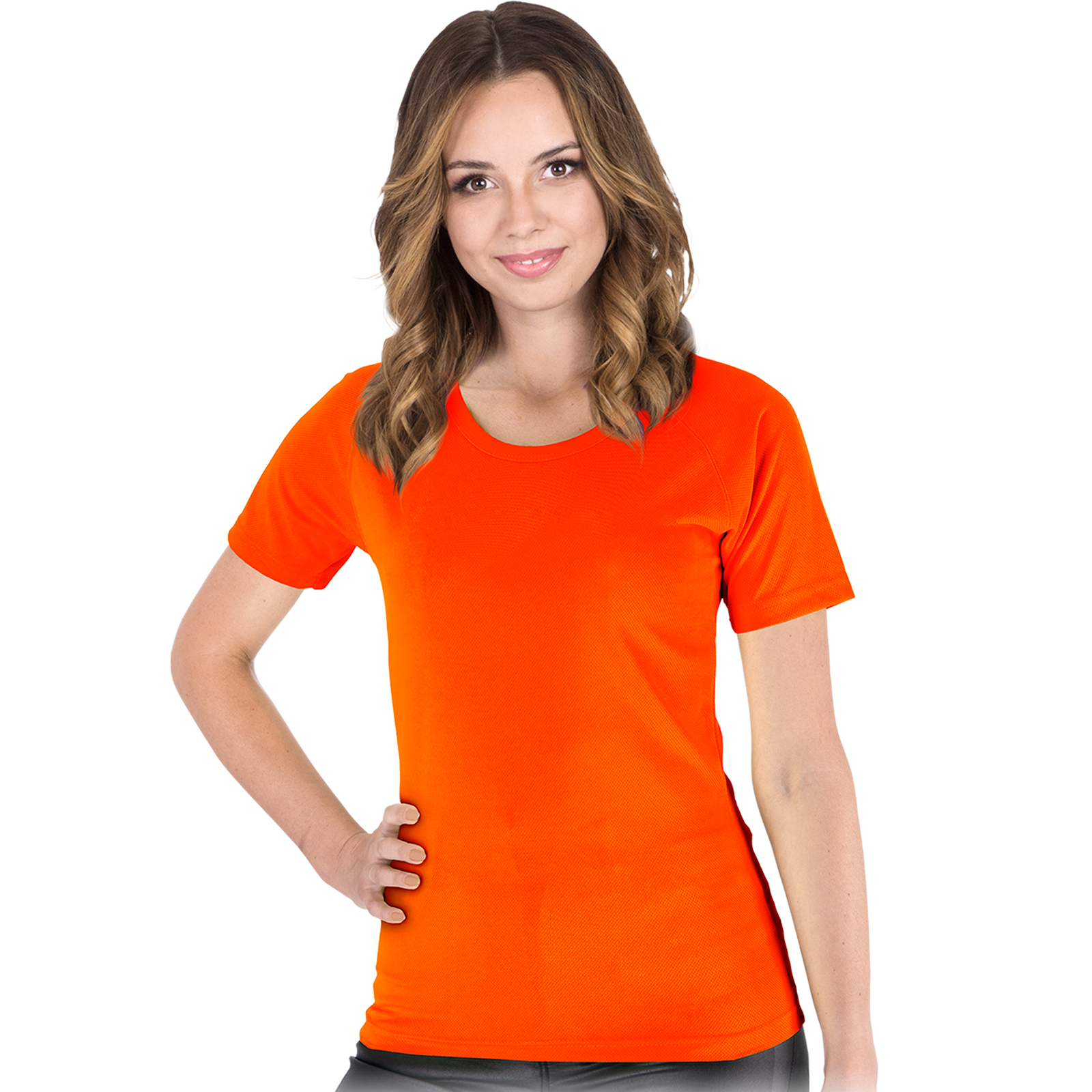 Dámske športové tričko EVORA ORANGE Dámske športové tričko EVORA ORANGE