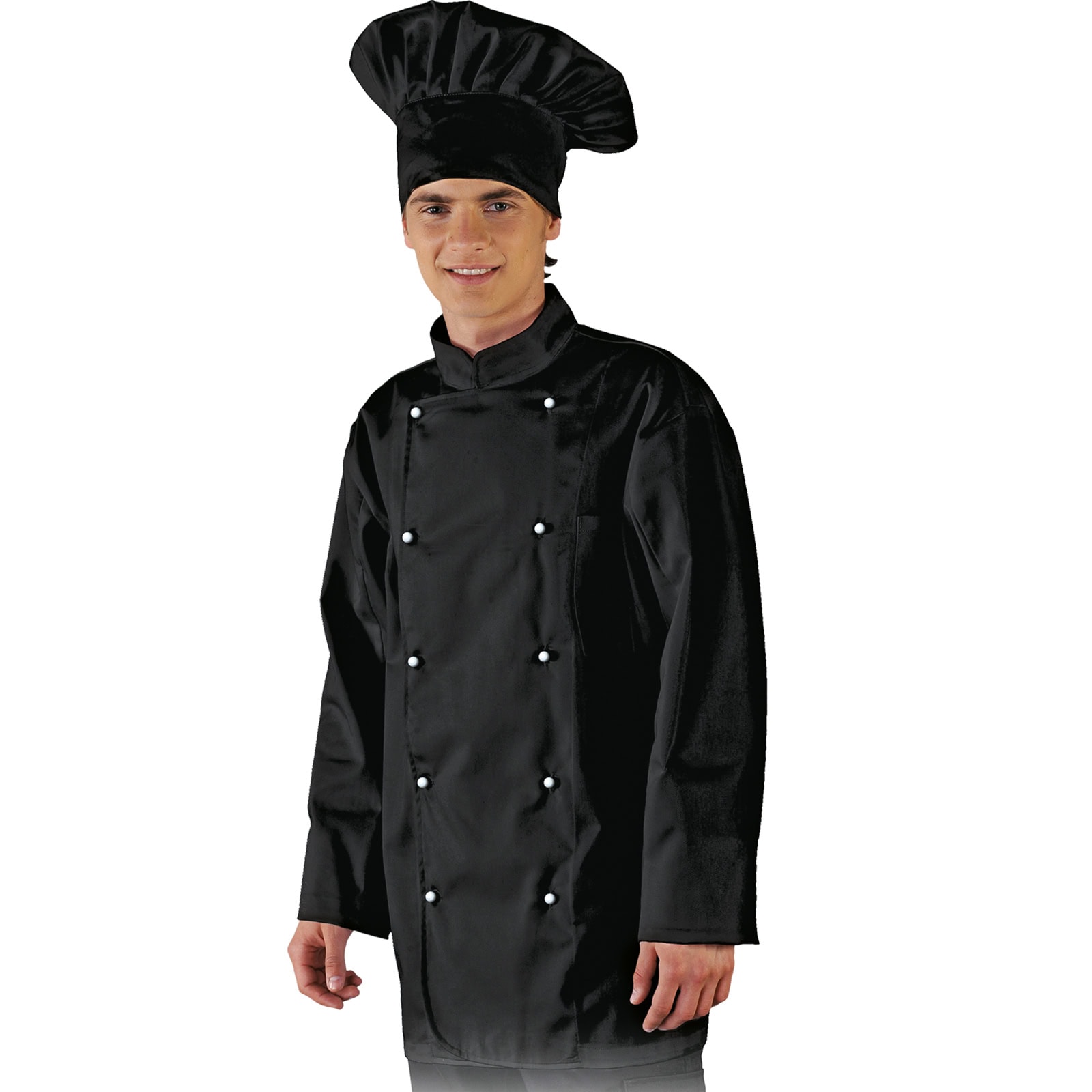 Pánsky kuchársky rondon CHIEF BLACK Pánsky kuchársky rondon CHIEF BLACK