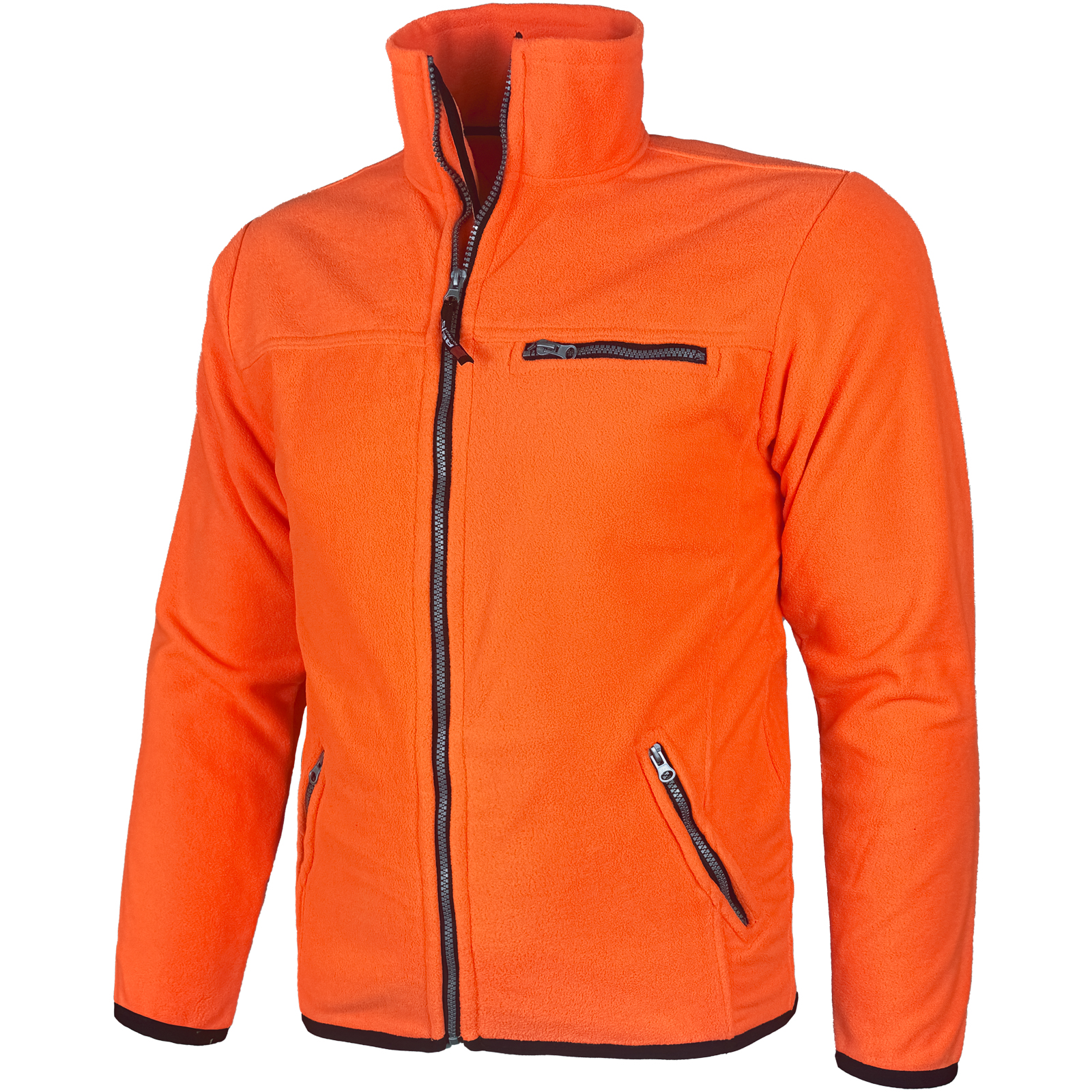 Flísová pracovná mikina COOL ORANGE Flísová pracovná mikina COOL ORANGE