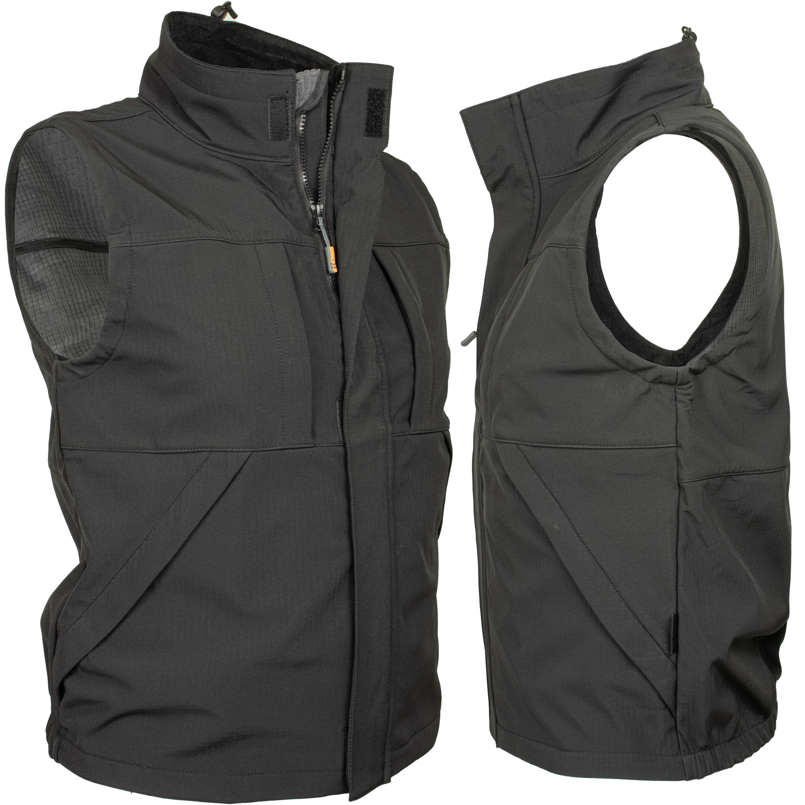 Softšelová pracovná vesta SHELLMAN BLACK Softšelová pracovná vesta SHELLMAN BLACK