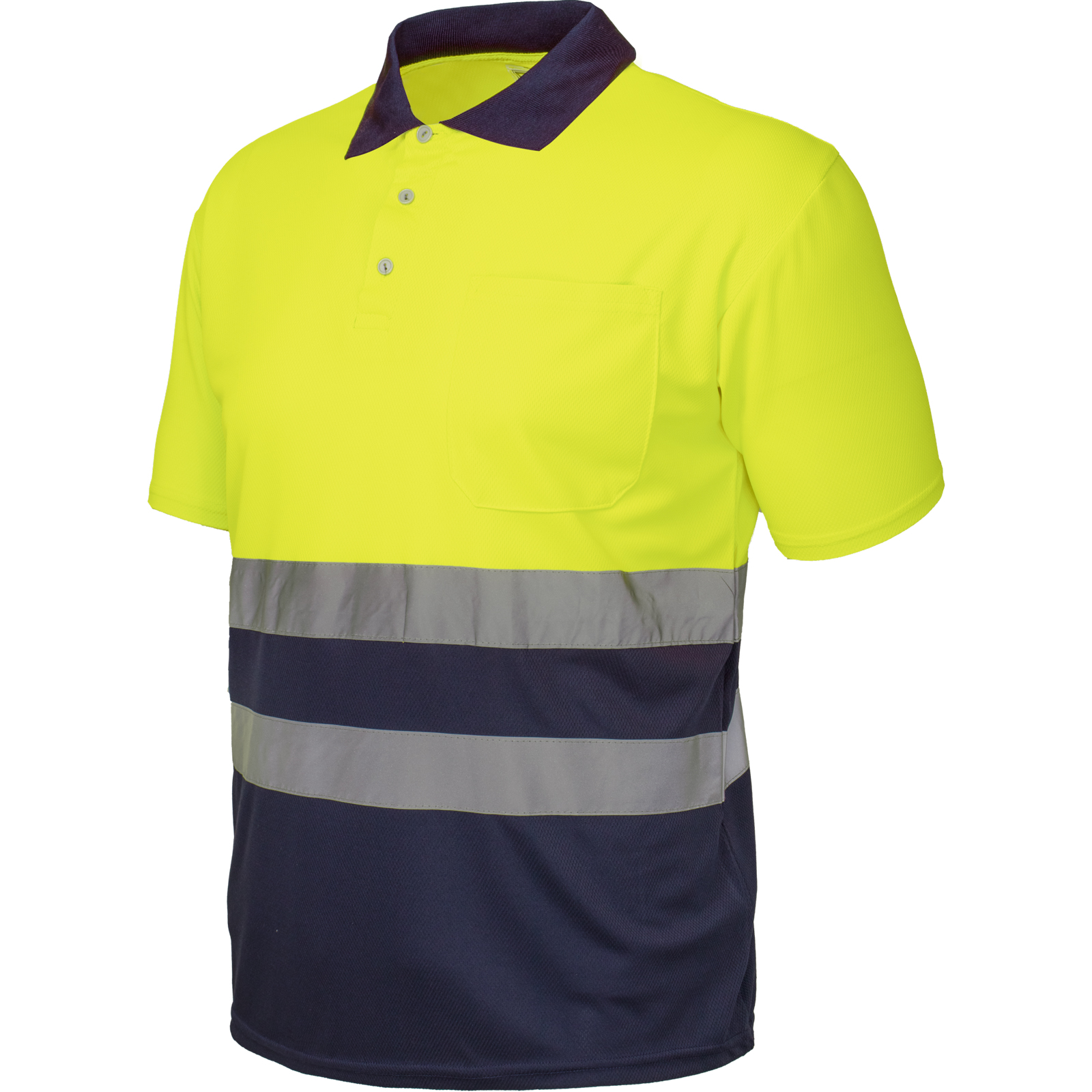 Reflexná pracovná polokošeľa NEO NAVY Reflexná pracovná polokošeľa NEO NAVY