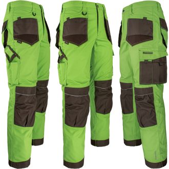 Pracovné montérky do pása PROFI COOL LIME 2.0