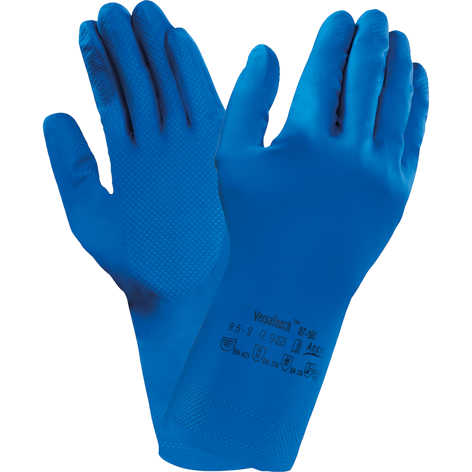 Gumené rukavice pracovné AlphaTec® 87 195 Gumené rukavice pracovné AlphaTec® 87 195