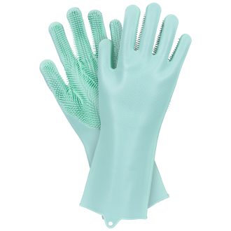 Silikónové rukavice na umývanie riadu CLEANER