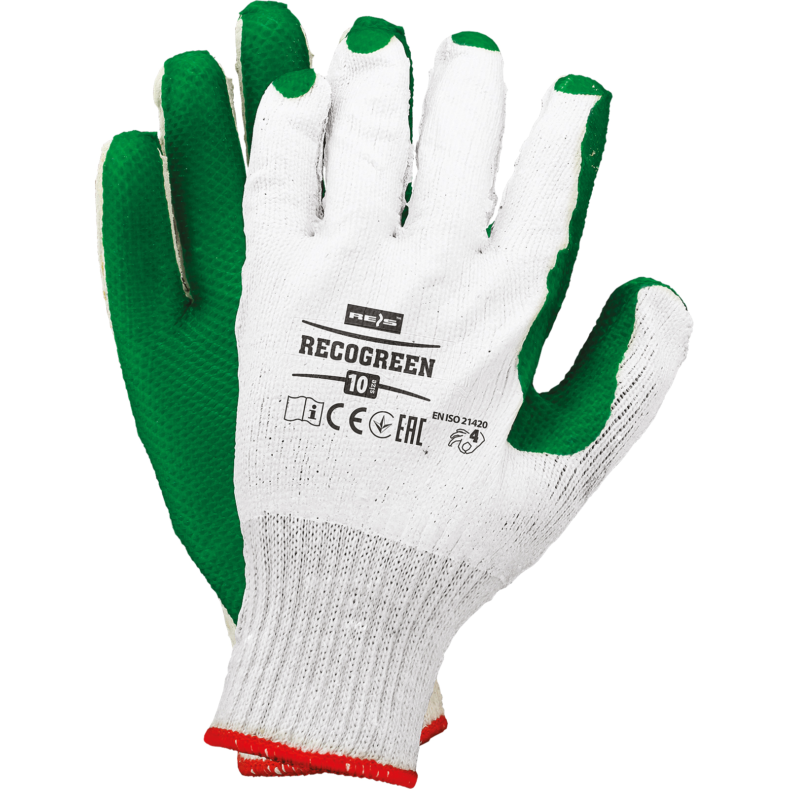 Pracovné rukavice latexové NICK GREEN Pracovné rukavice latexové NICK GREEN