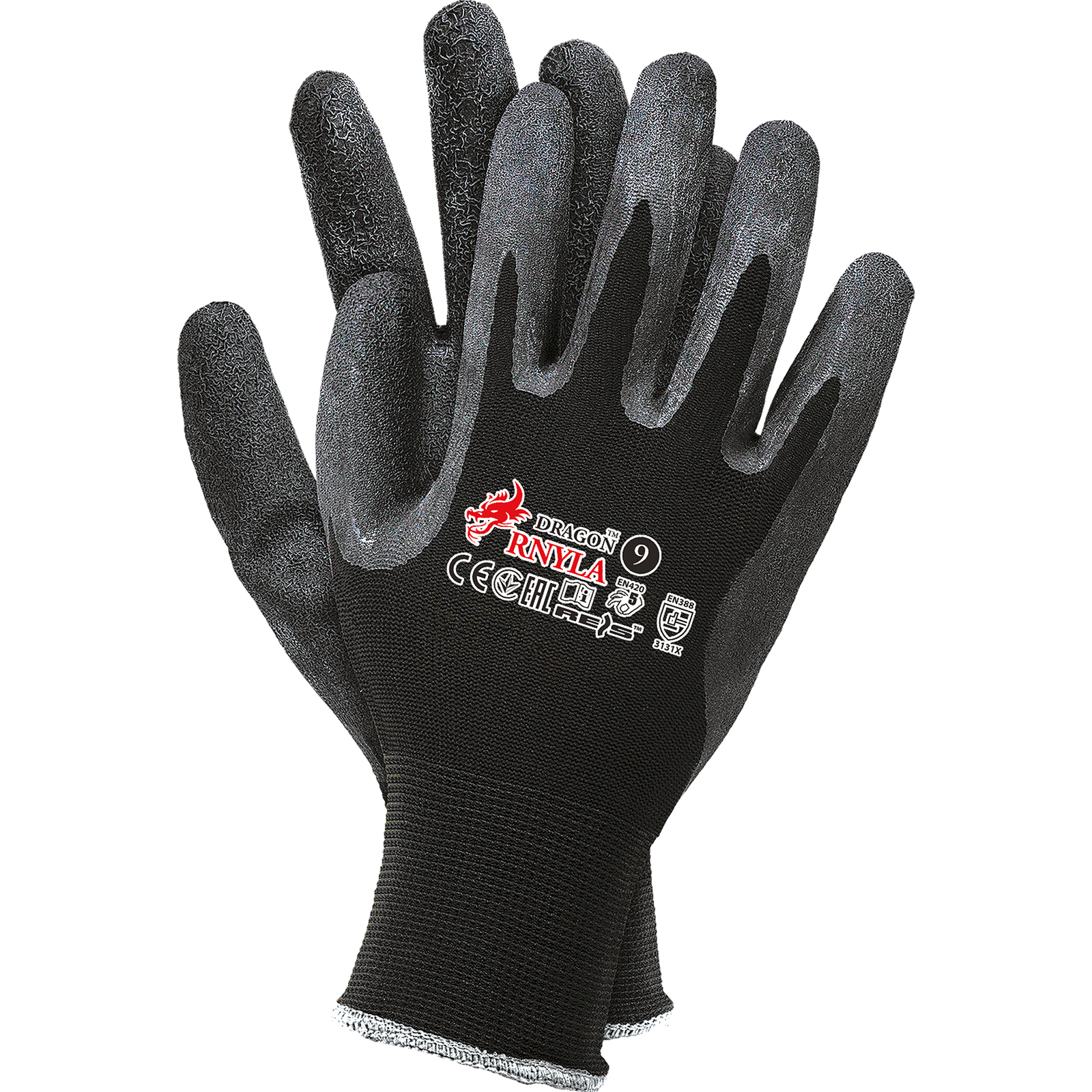 Latexové rukavice NILA BLACK Latexové rukavice NILA BLACK